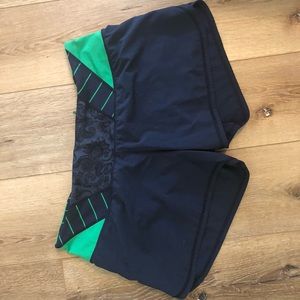 Lululemon Speed short long inseam - rare colors!